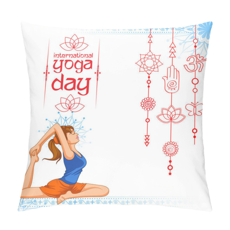 Personality  International Yoga Day Pillow Covers