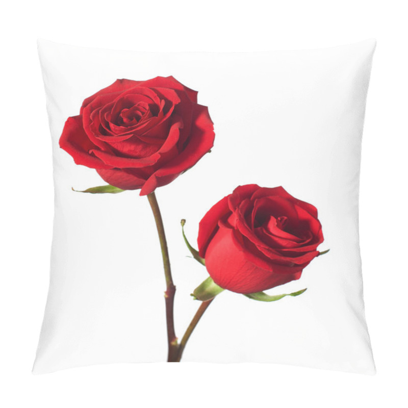 Personality  Two Red Roses Pillow Covers