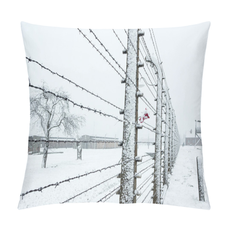 Personality  Snow Covered Concentration Camp  Pillow Covers