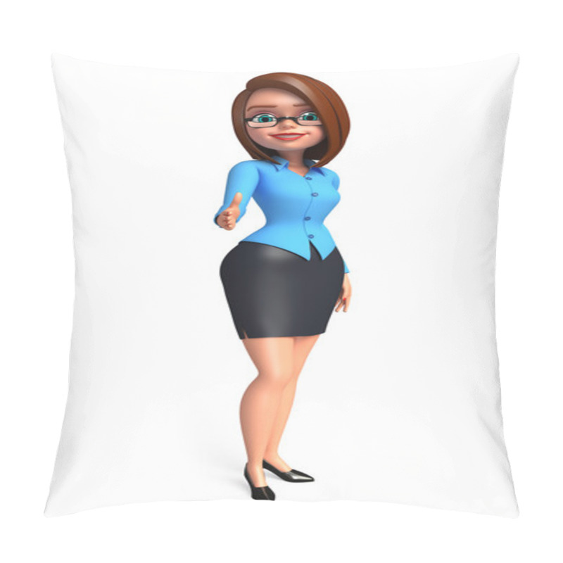 Personality  Business Woman Pillow Covers