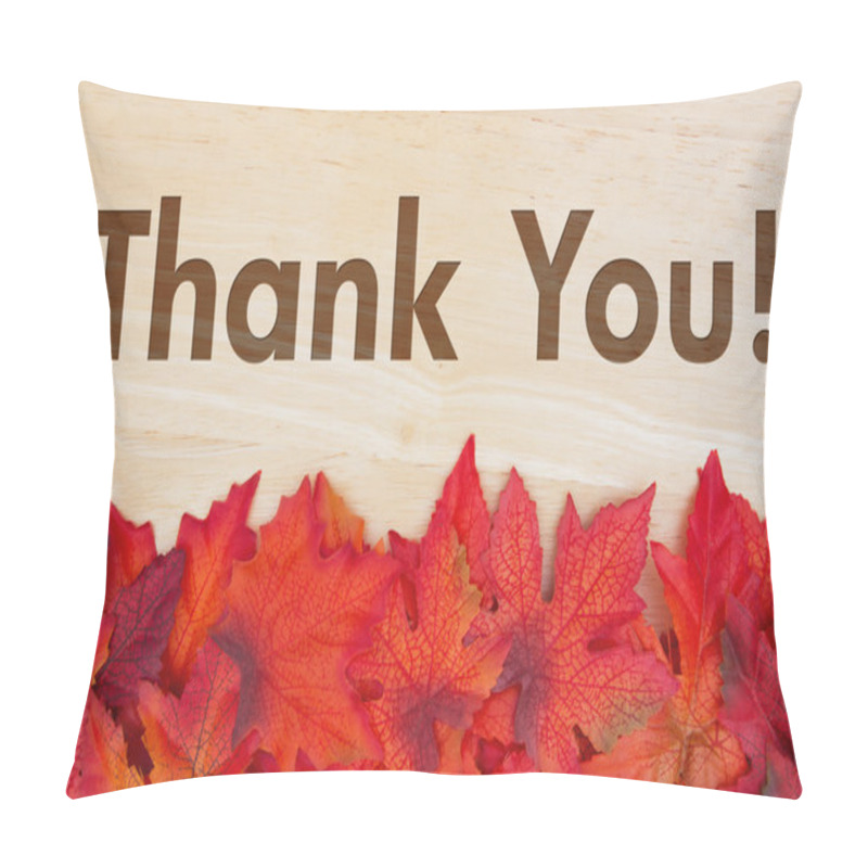 Personality  Thank You Message Pillow Covers