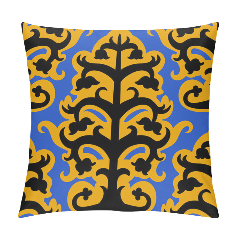 Personality  Suzani, Vector Seamless Ethnic Pattern Pillow Covers