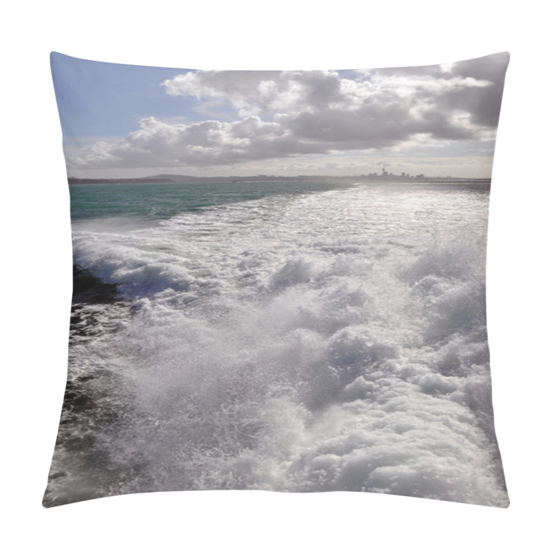 Personality  Auckland City & Harbour Ferry View, New Zealand Pillow Covers