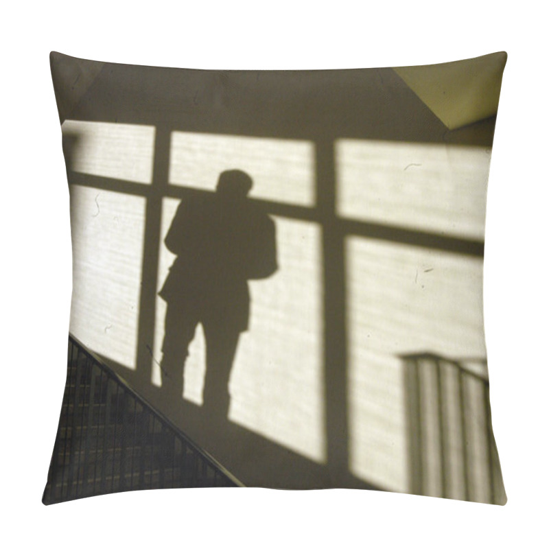 Personality  Loneliness Or Solitude In Management, A Man Lonely In Leadership Pillow Covers