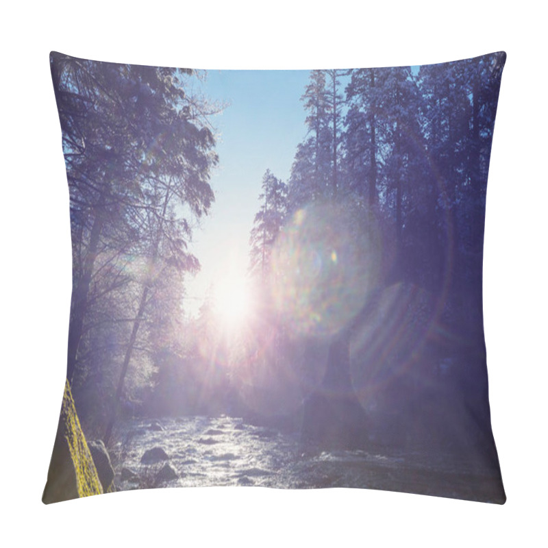 Personality  Beautiful Early Spring Landscapes In Yosemite National Park, Yosemite, USA Pillow Covers