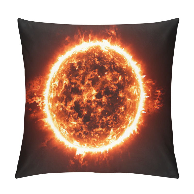 Personality  Burning Atmosphere Of Red Giant Star Pillow Covers