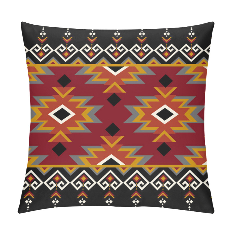 Personality  Navajo Pattern Design. Native American Style. Can Be Used In Fabric Design For Clothing, Textile, Wrapping, Background, Wallpaper, Carpet, Embroidery, Print Pillow Covers