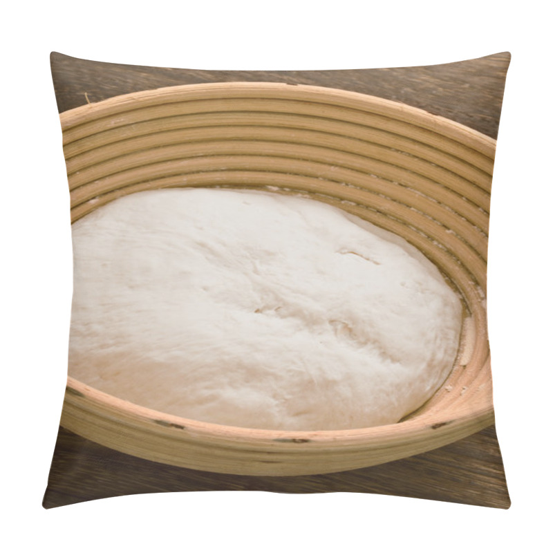 Personality  Bread Dough In Proofing Basket Pillow Covers