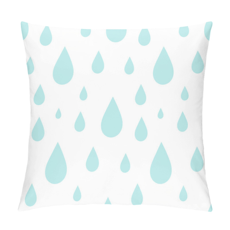 Personality  Rain Seamless Pattern Pillow Covers