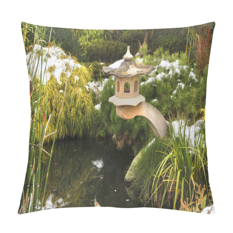 Personality  Japanese Garden Pillow Covers