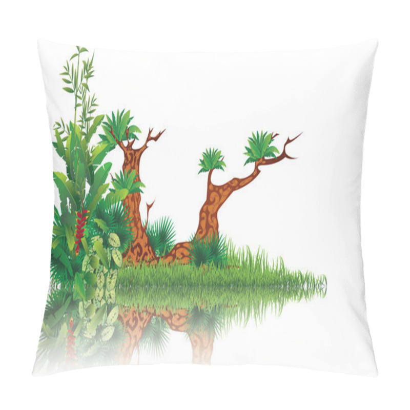 Personality  Exotic Swamp Pillow Covers