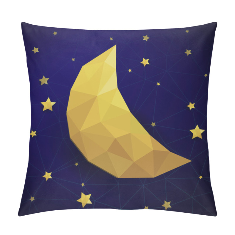 Personality  Triangle New Moon Pillow Covers