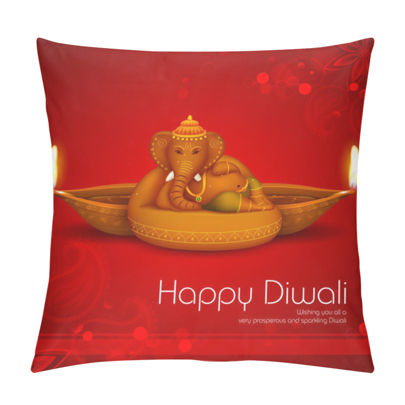 Personality  Diwali Holiday Background Pillow Covers