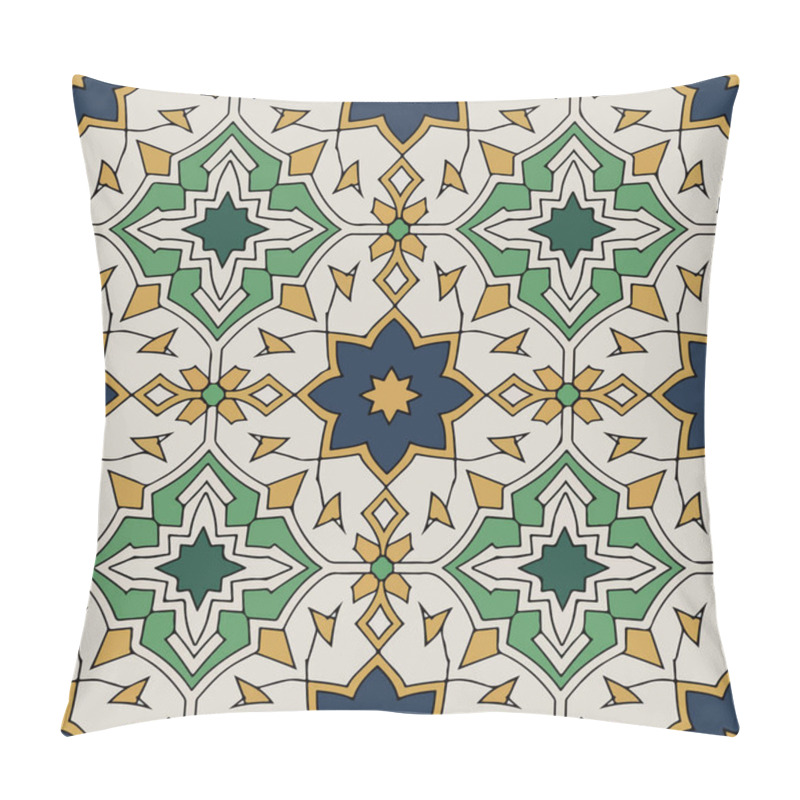 Personality  Masterpieces Of Islamic Geometry. Pillow Covers