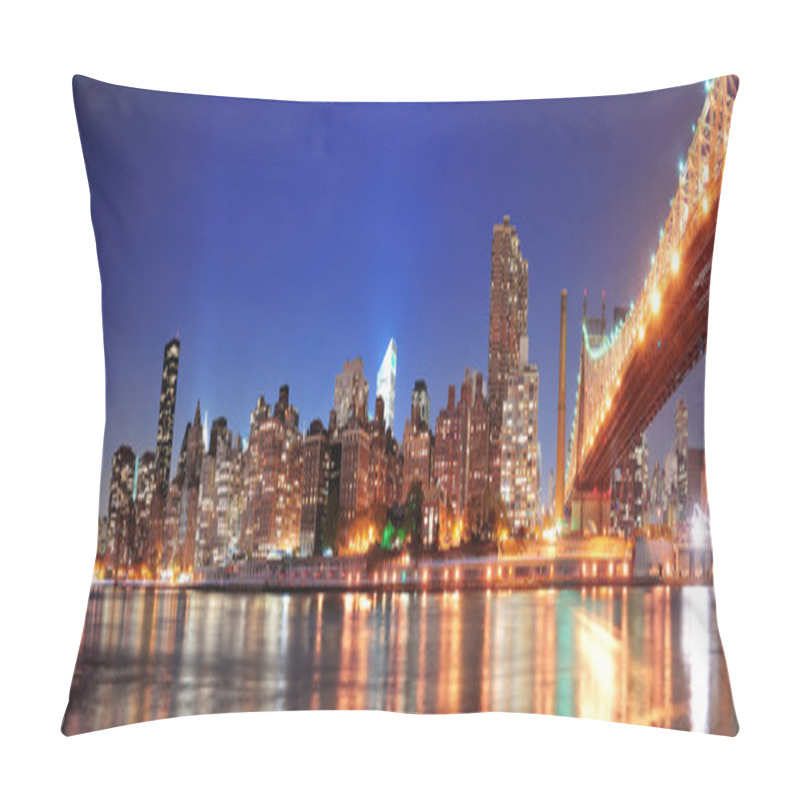 Personality  Queensboro Bridge And Manhattan Pillow Covers