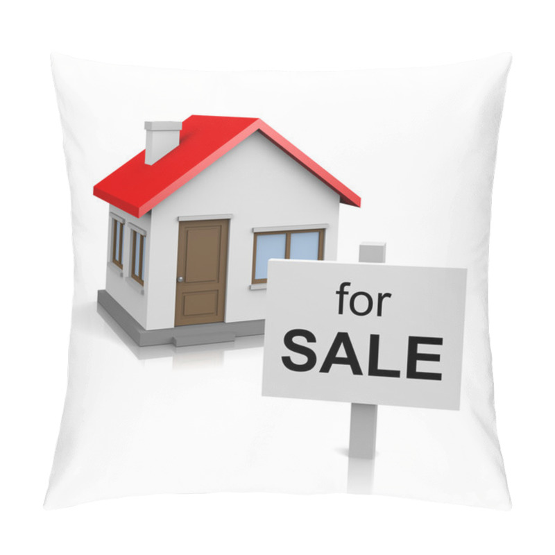 Personality  House For Sale Pillow Covers