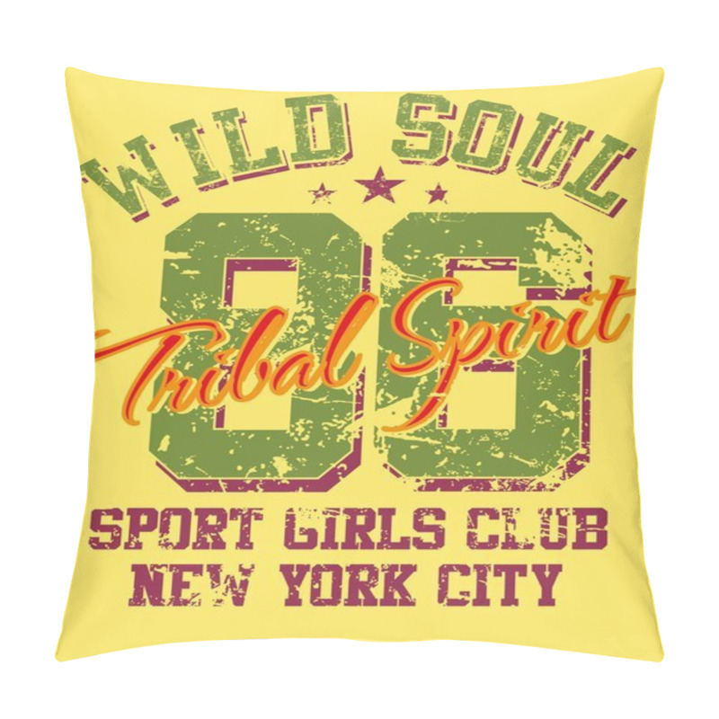 Personality  Wild Soul Printing  Vector Art Pillow Covers