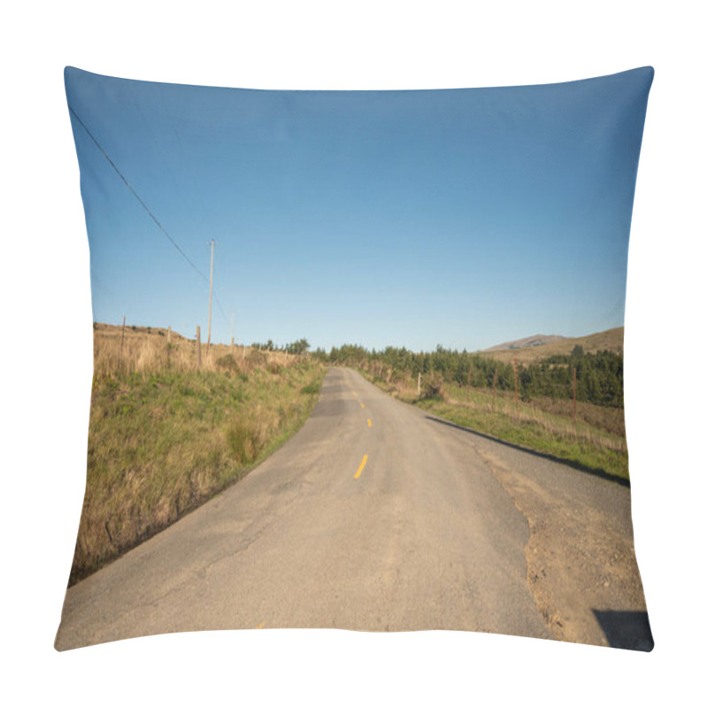 Personality  Farmland At The Coast Coast In Northern California, USA.  Pillow Covers