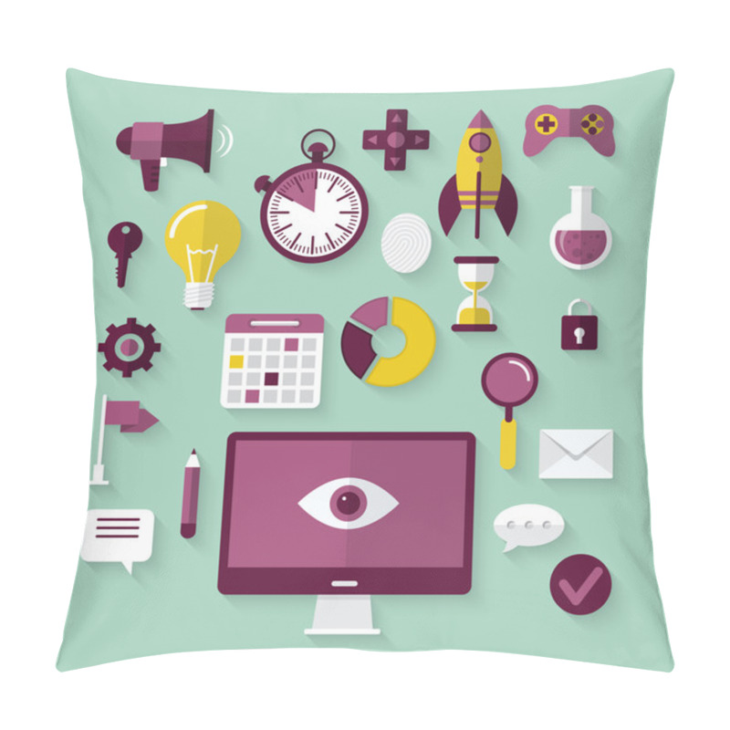 Personality  Strategy In Business And Social Media Pillow Covers