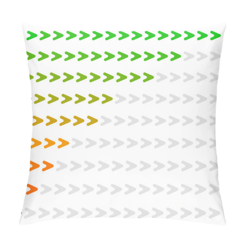 Personality  Arrow Level Indicators Pillow Covers