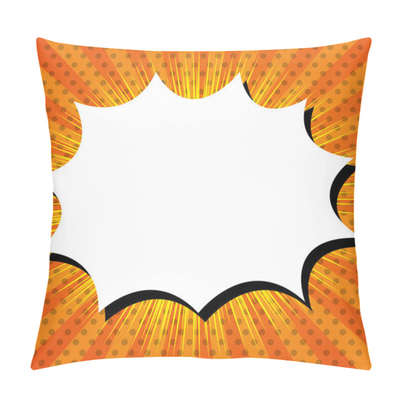 Personality  Bubble Speech Pop Art Design Pillow Covers