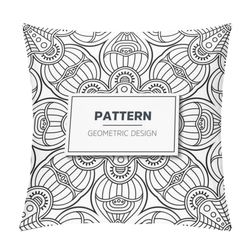 Personality  Seamless Ethnic And Tribal Pattern Pillow Covers