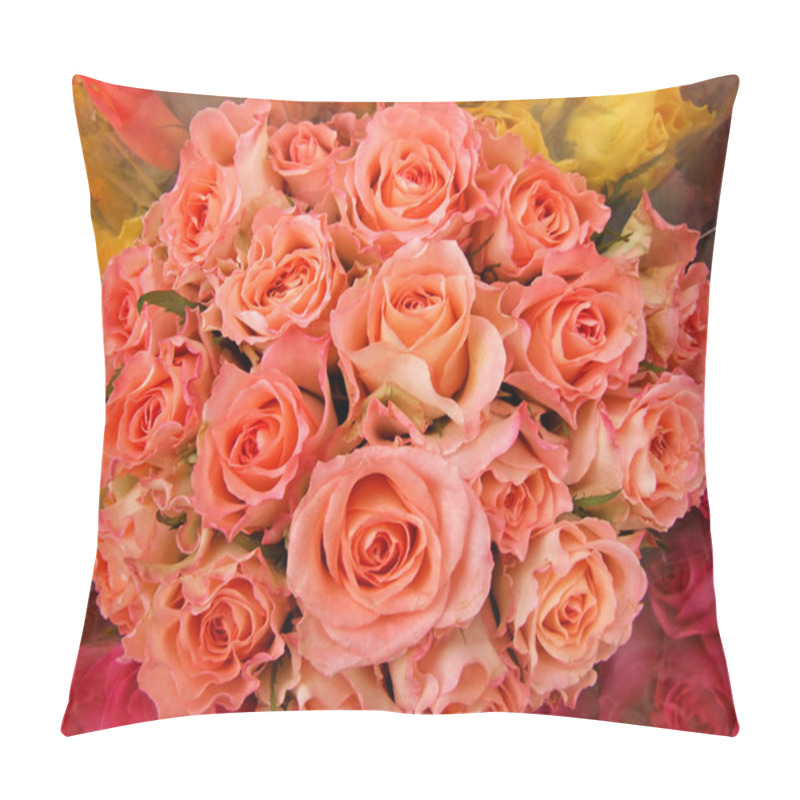 Personality  Roses Bouquet Pillow Covers