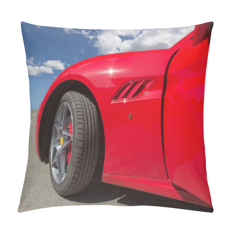 Personality  Red Sports Car Pillow Covers