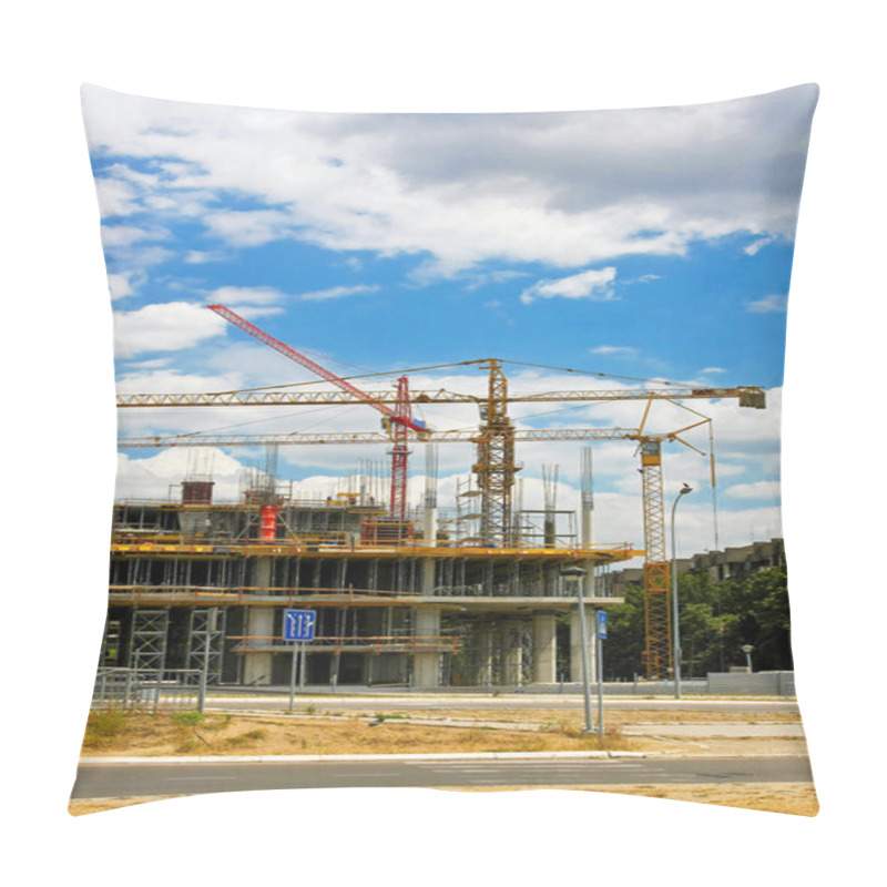 Personality  Construction Site Pillow Covers