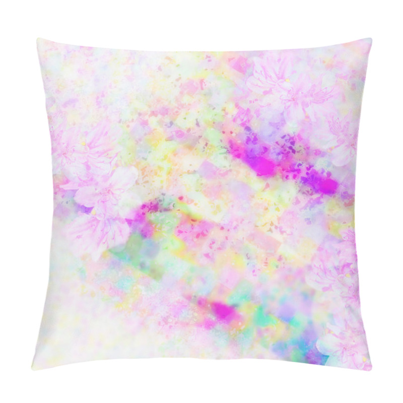 Personality  Beautiful Happy Abstract Background Pillow Covers