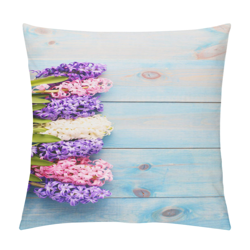 Personality  Border Of Hyacinthus Flowers   Pillow Covers