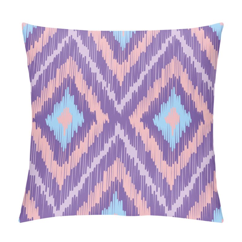 Personality  Seamless Fabric Pattern With Diamonds Pillow Covers