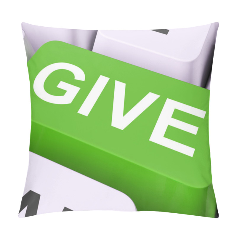 Personality  Give Key Means Bestow Or Givin Pillow Covers