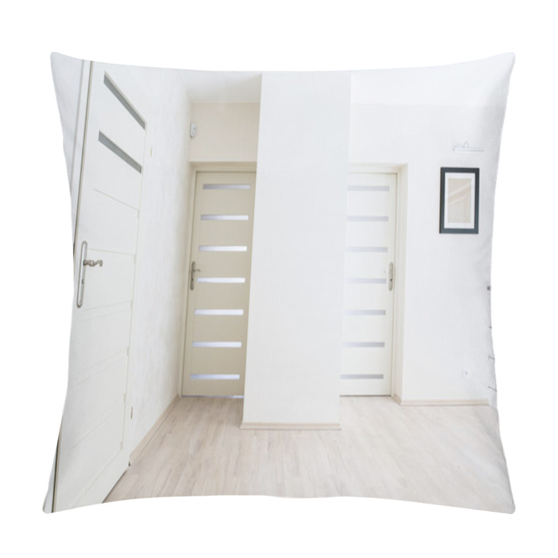 Personality  Hall With White Doors Pillow Covers