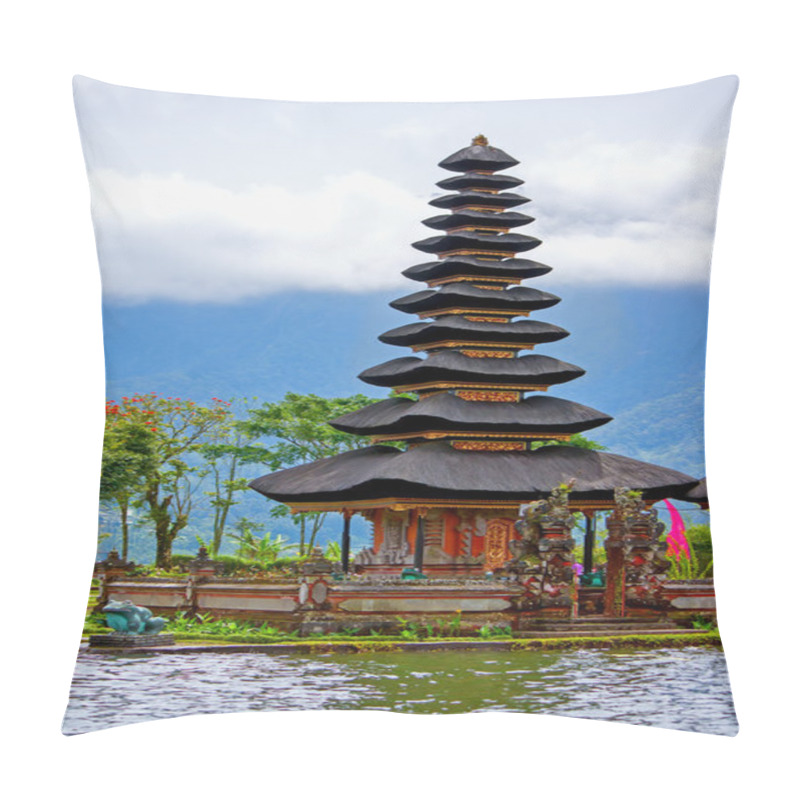 Personality  Pura Ulun Danu Temple Bali Pillow Covers