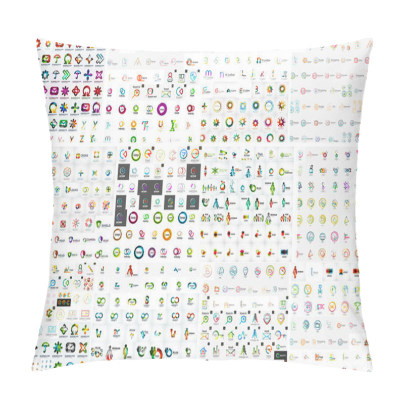 Personality  Logo Mega Collection Pillow Covers