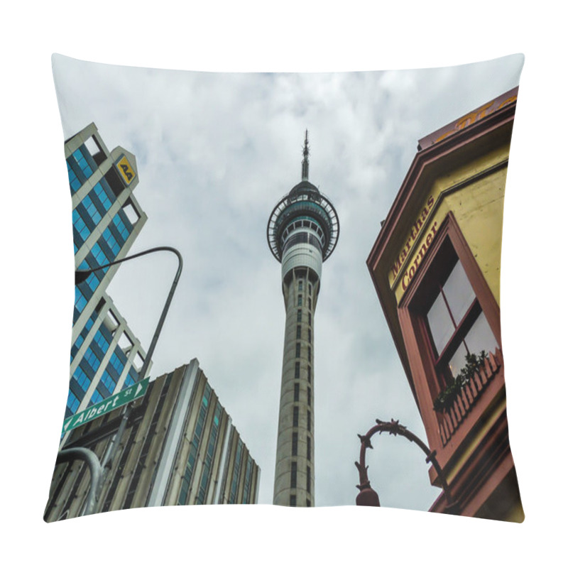 Personality  Aukland Harbour At Sunset. Auklamd, Auckland, New Zealand Pillow Covers