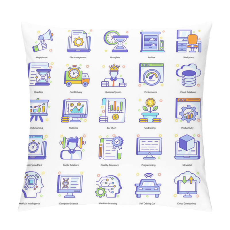 Personality  Here We Bring A Pack Of Finance Concepts In Flat Style For Your Next Design Project. These Elements Have Quality To Modify And Use As Per Project Needs. Pillow Covers