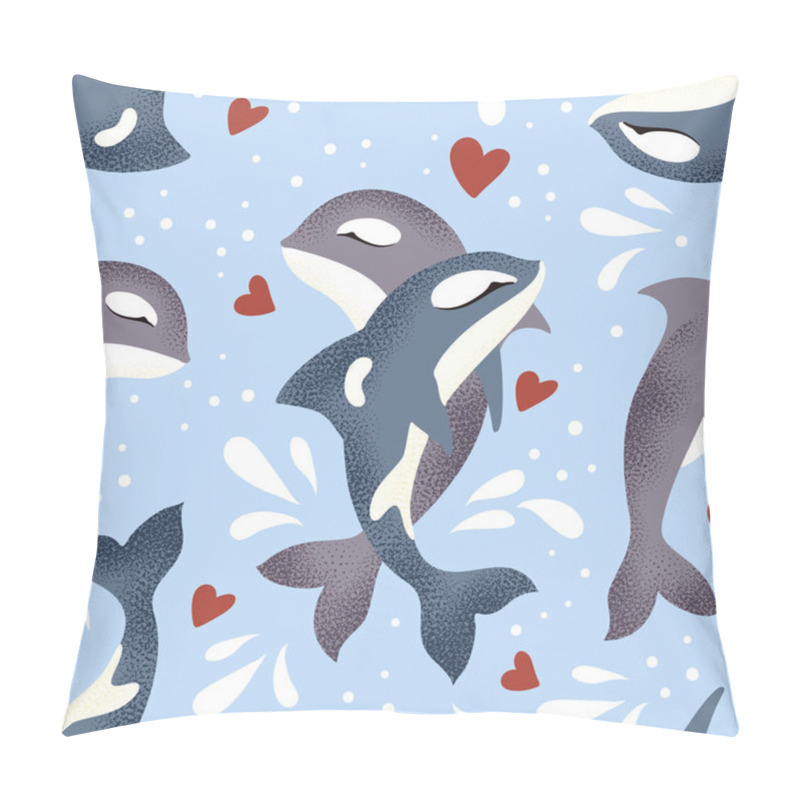 Personality  Vector Textured Animal Seamless Pattern. Pillow Covers