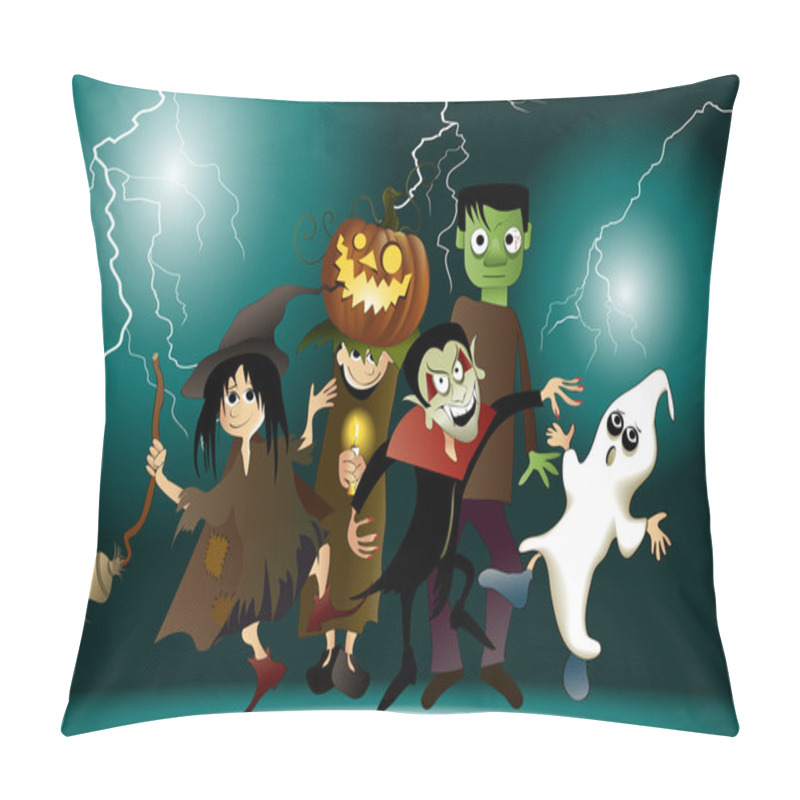 Personality  Halloween Party Pillow Covers