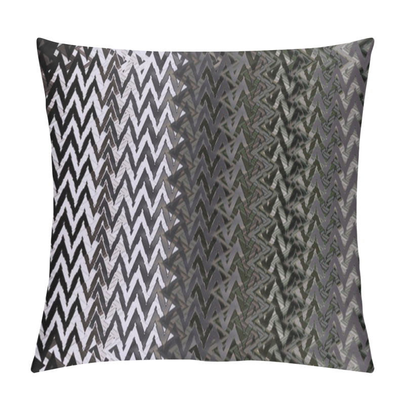 Personality  Cool Background Graphic Illustration, Abstract Bright Juicy Gray Gradient Pillow Covers