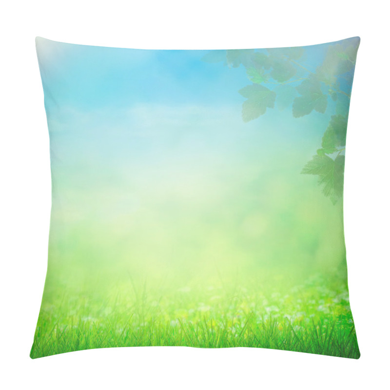 Personality  Spring Sunny Field Pillow Covers