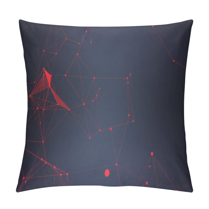 Personality  Data Visualization In Form Of Polygonal Shapes  Pillow Covers