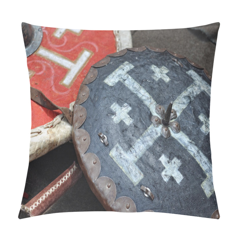 Personality  Military Shields Pillow Covers