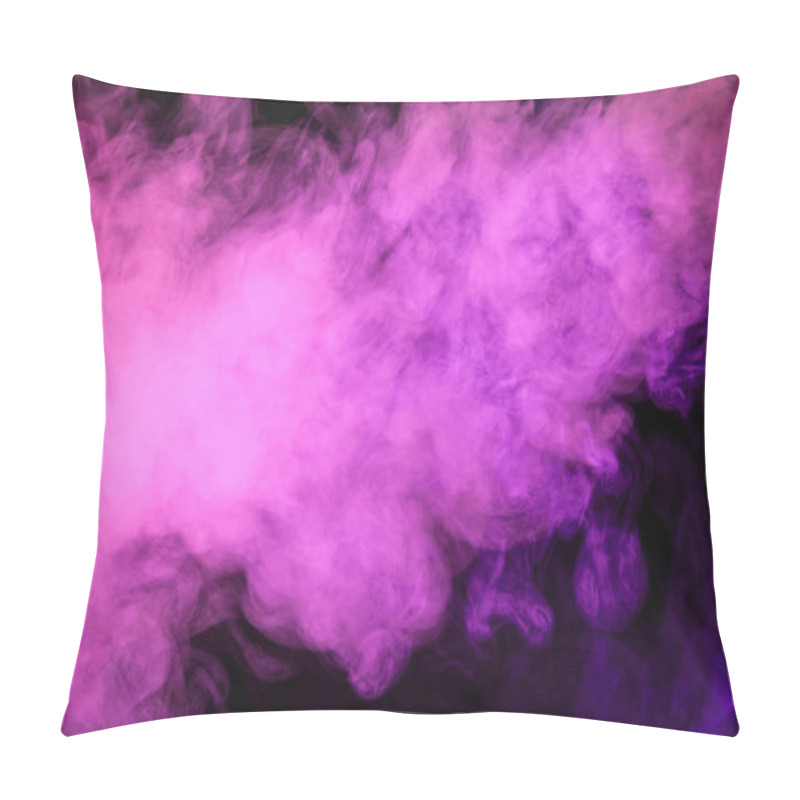 Personality  Background From The Smoke Of Vape Pillow Covers