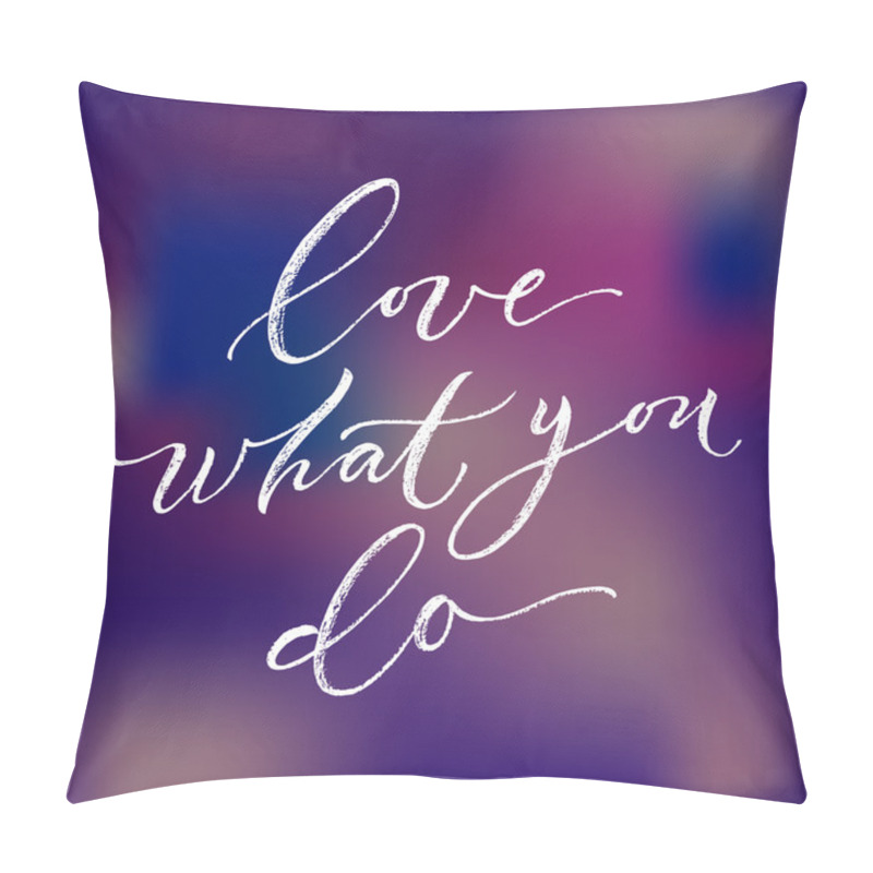 Personality  Love What You Do Card Pillow Covers