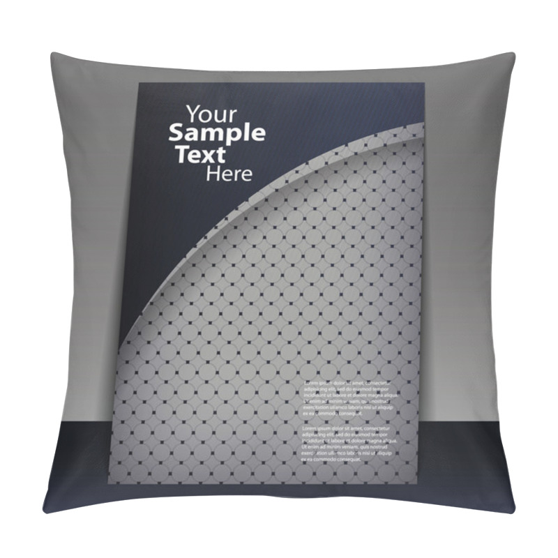 Personality  Flyer Design - Business Pillow Covers