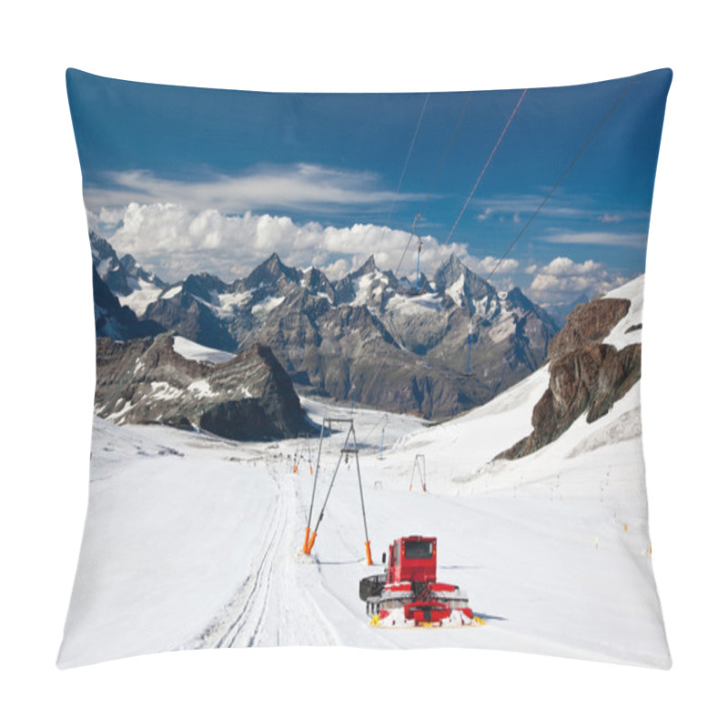 Personality  Zermatt Ski Resort Pillow Covers