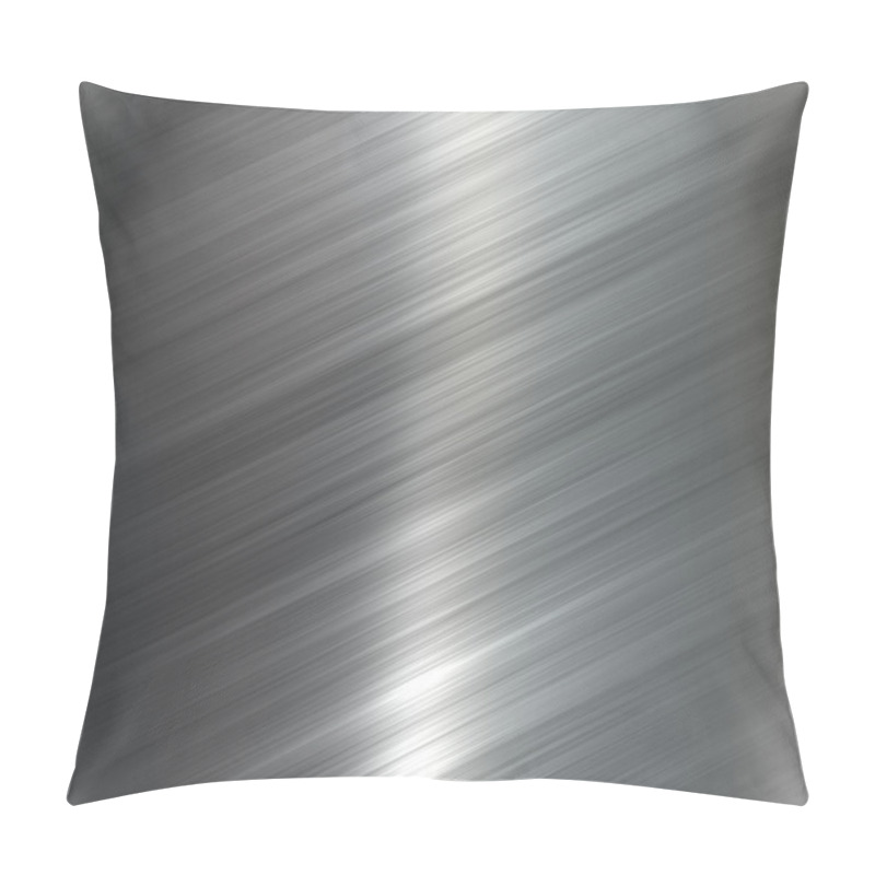 Personality  Brushed Metal Plate Pillow Covers