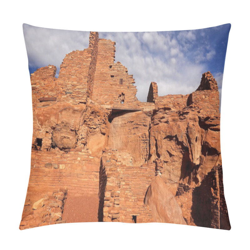 Personality  Native American Ruins At Wupatki National Monument Pillow Covers